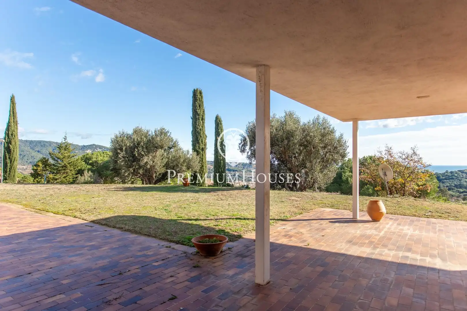 Terrasse von Haus oder Chalet zum Verkauf in Argentona mit Parkett
