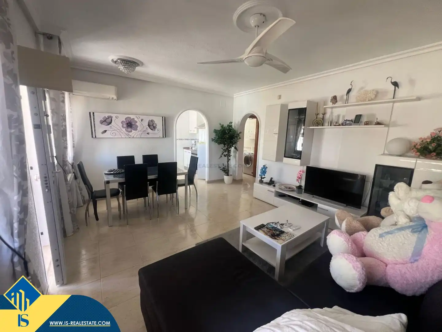 Wohnzimmer von Haus oder Chalet zur Miete in Orihuela mit Terrasse, Möbliert und Ofen