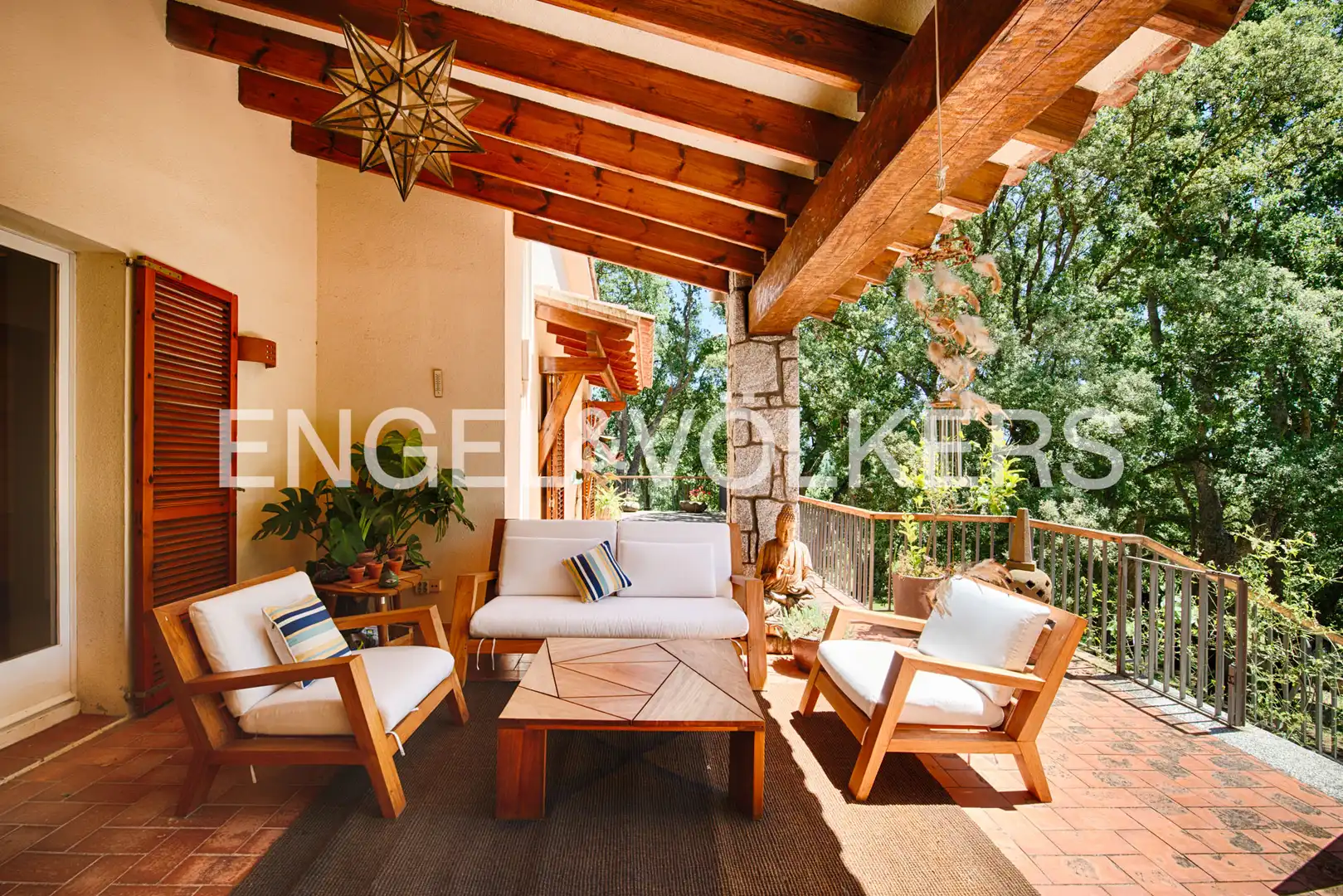 Terraza de Casa o chalet en venta en Maçanet de Cabrenys con Aire acondicionado, Calefacción y Jardín privado