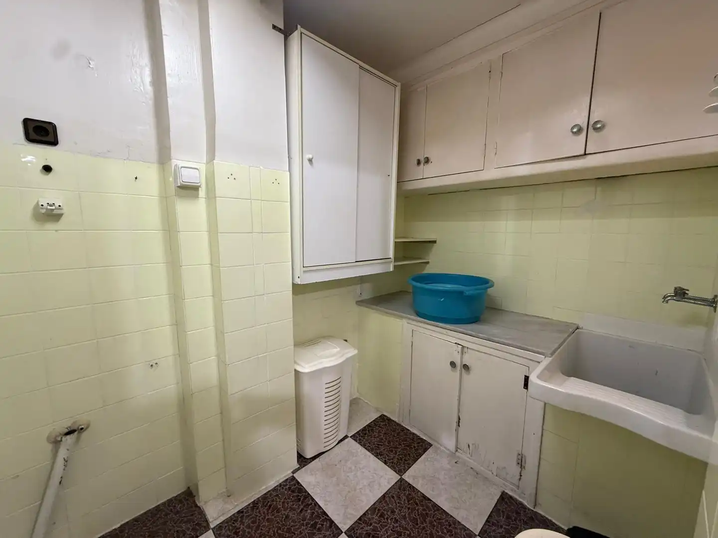 Cocina de Piso de alquiler en Elda con Aire acondicionado y Balcón