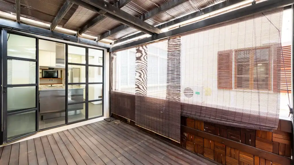 Terraza de Apartamento de alquiler en  Palma de Mallorca con Aire acondicionado, Calefacción y Terraza