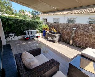 Terrace of Single-family semi-detached for sale in Marbella  with Air Conditioner, Terrace and Community pool