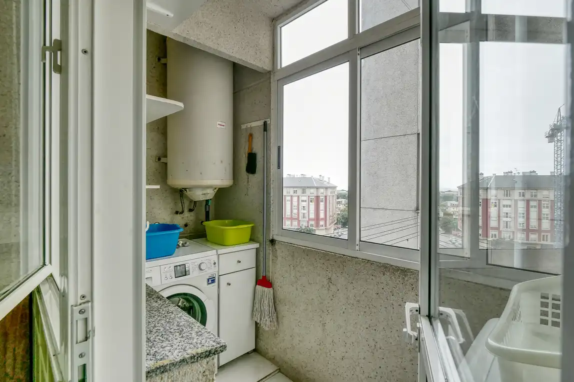 Balcony of Flat for sale in Ribadeo  with Heating, Terrace and Storage room