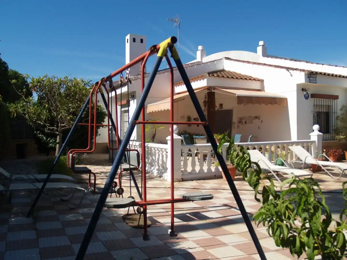 Garden of Flat for sale in Ayamonte  with Air Conditioner, Private garden and Storage room