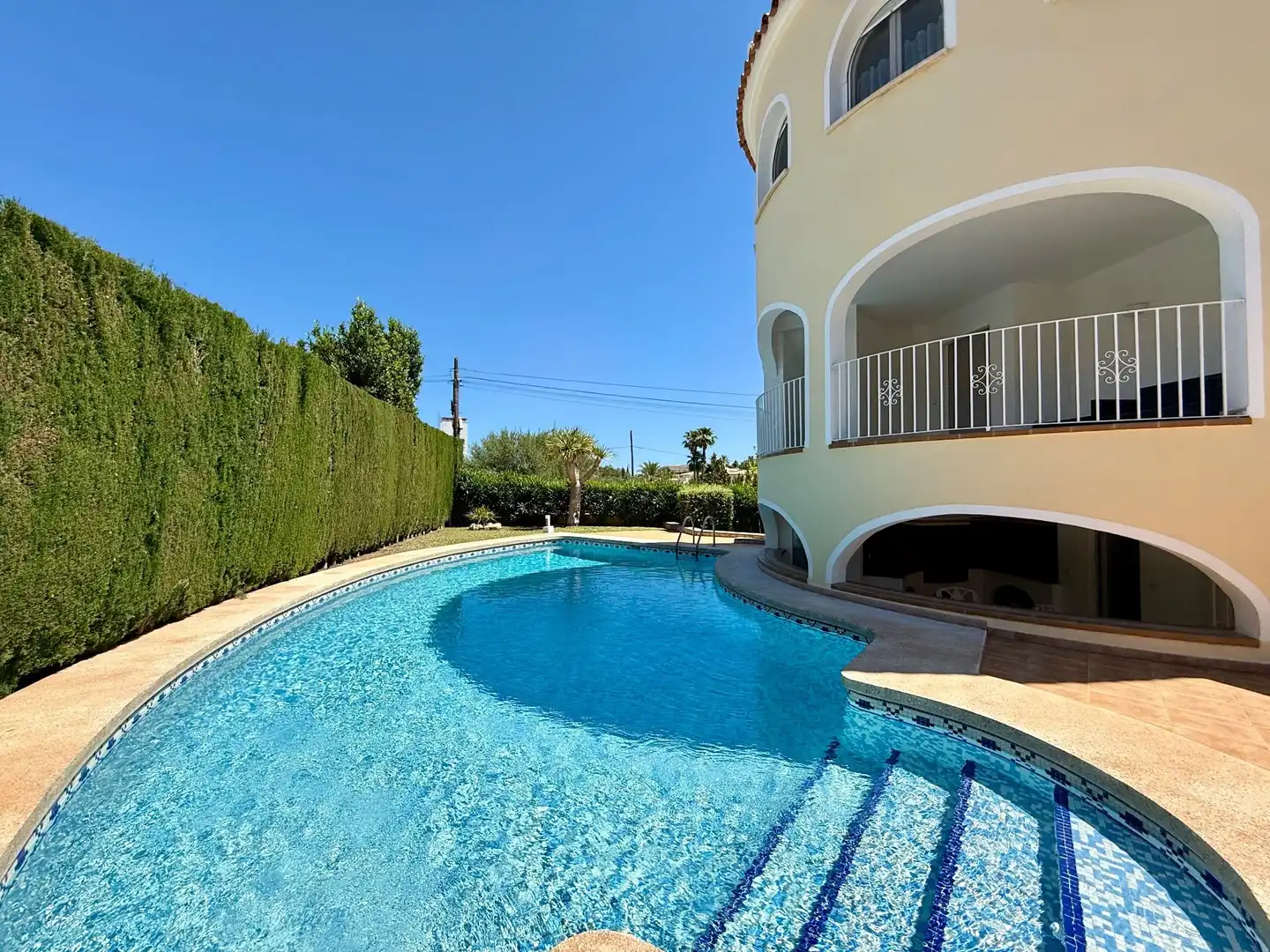 Swimming pool of Houses for sale in Dénia  with Air Conditioner, Heating and Private garden