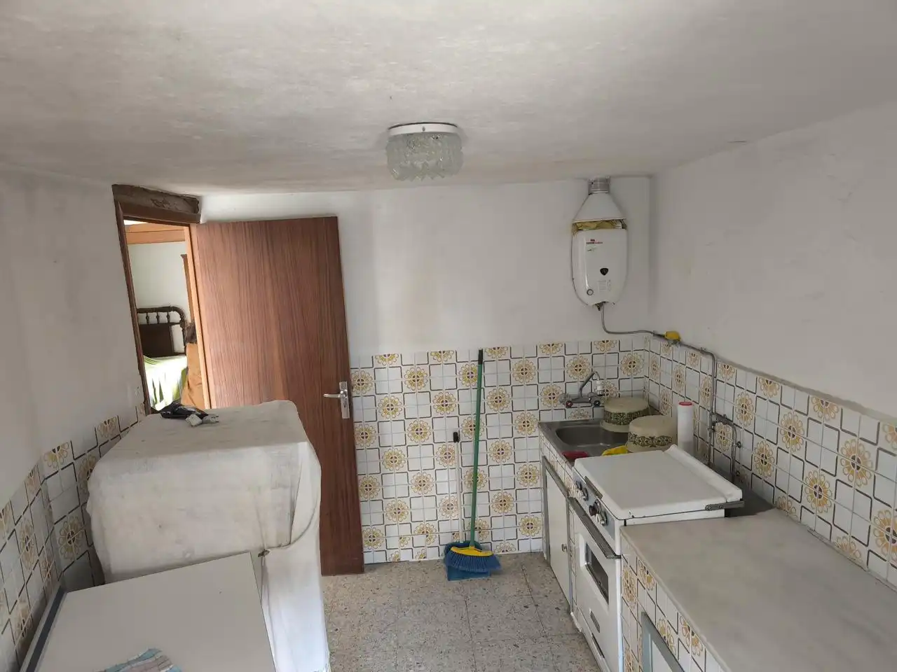 Cuina de Casa o xalet en venda en A Teixeira 