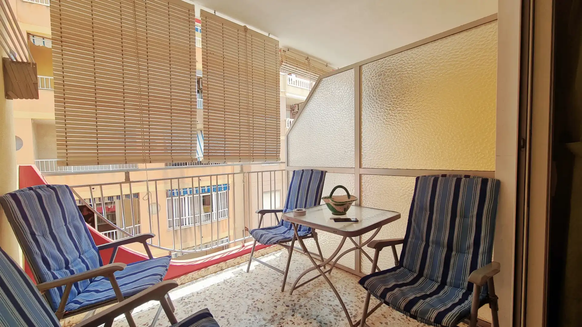 Balcony of Flat for rent in Torrevieja  with Heating, Terrace and Storage room