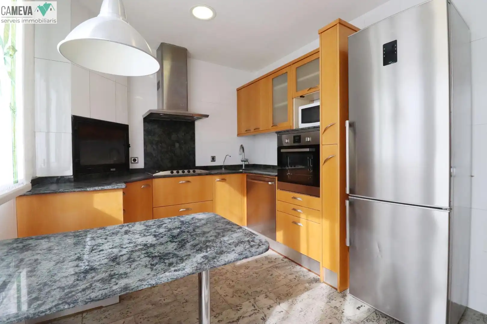 Kitchen of Houses for sale in Sabadell  with Air Conditioner, Heating and Private garden