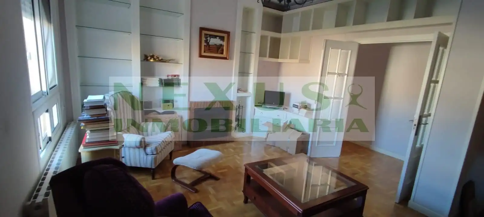 Living room of Flat for rent in Cáceres  with Air Conditioner, Heating and Furnished