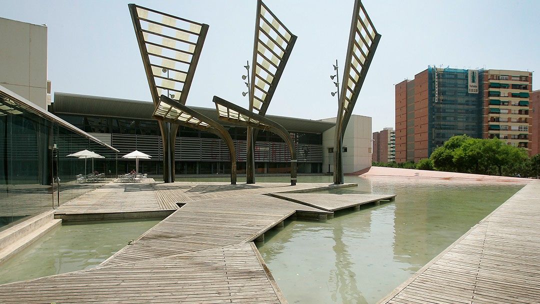 Swimming pool of Flat to rent in  Barcelona Capital  with Terrace and Furnished