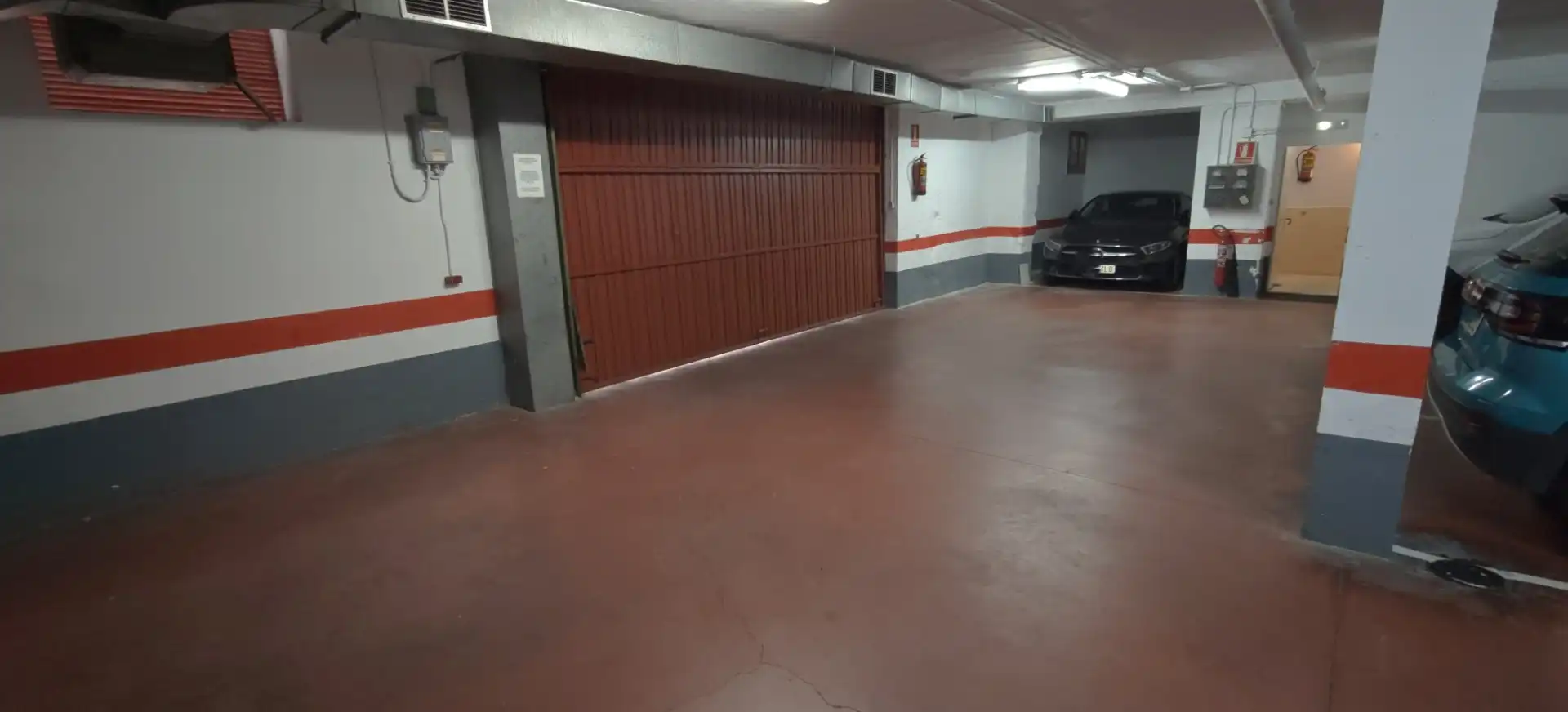 Parking of Flat for sale in Zaragoza  with Air Conditioner, Heating and Parquet flooring