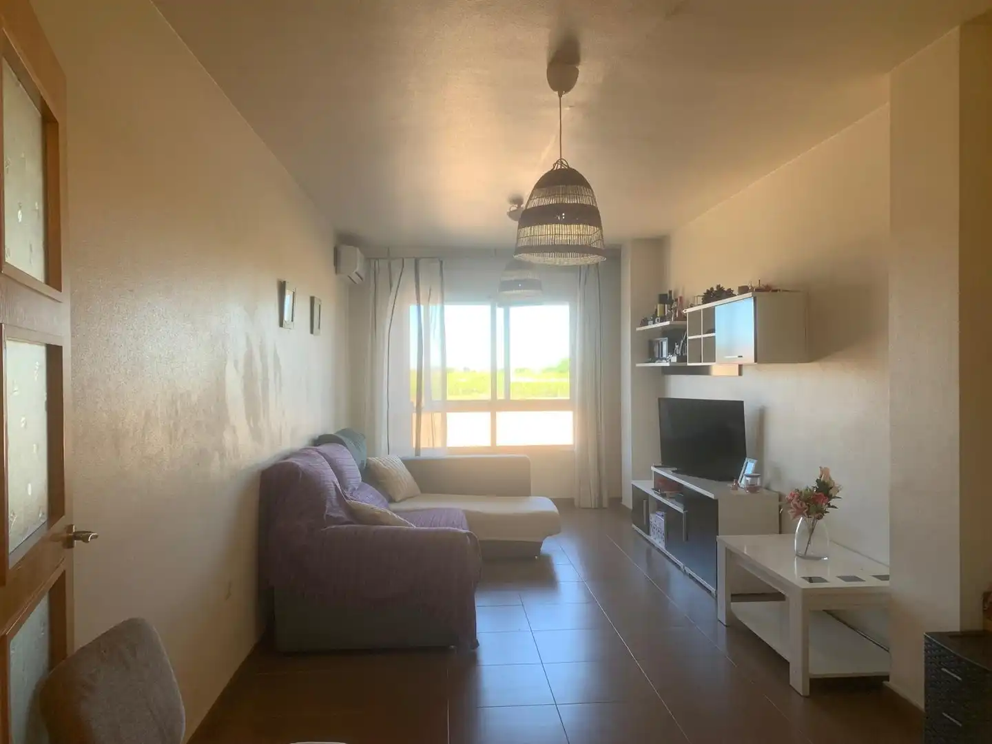 Living room of Flat for sale in Murcia  with Terrace, Storage room and Balcony