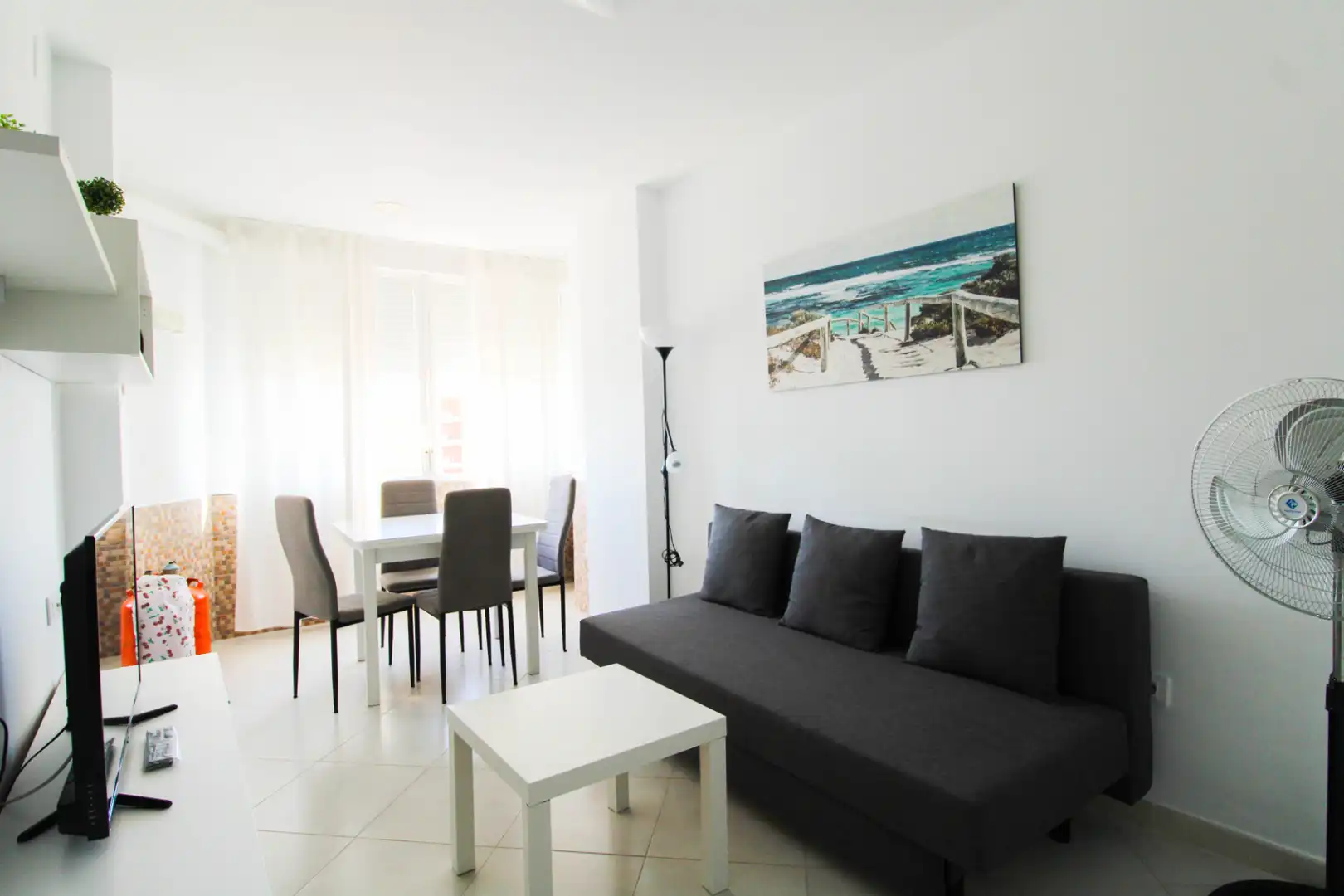 Apartamento con terraza en alquiler en Glorieta Cortadura