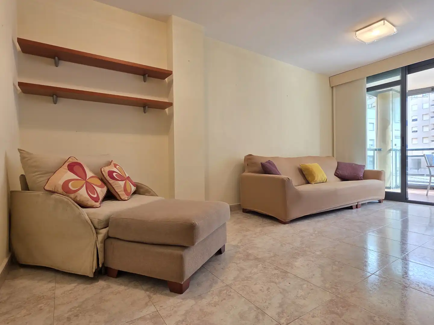 Sala d'estar de Pis en venda en Benicasim / Benicàssim amb Aire condicionat, Calefacció i Terrassa