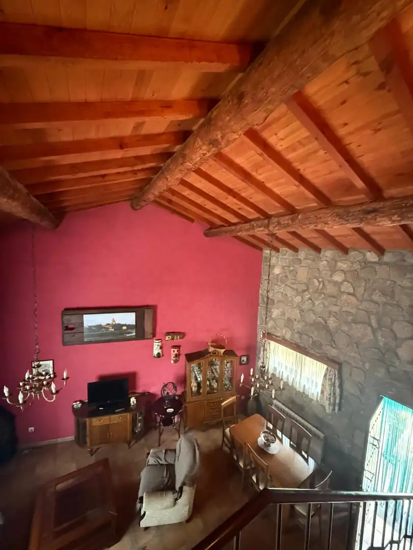 Sala de estar de Casa adosada en venta en La Torre con Calefacción, Jardín privado y Terraza