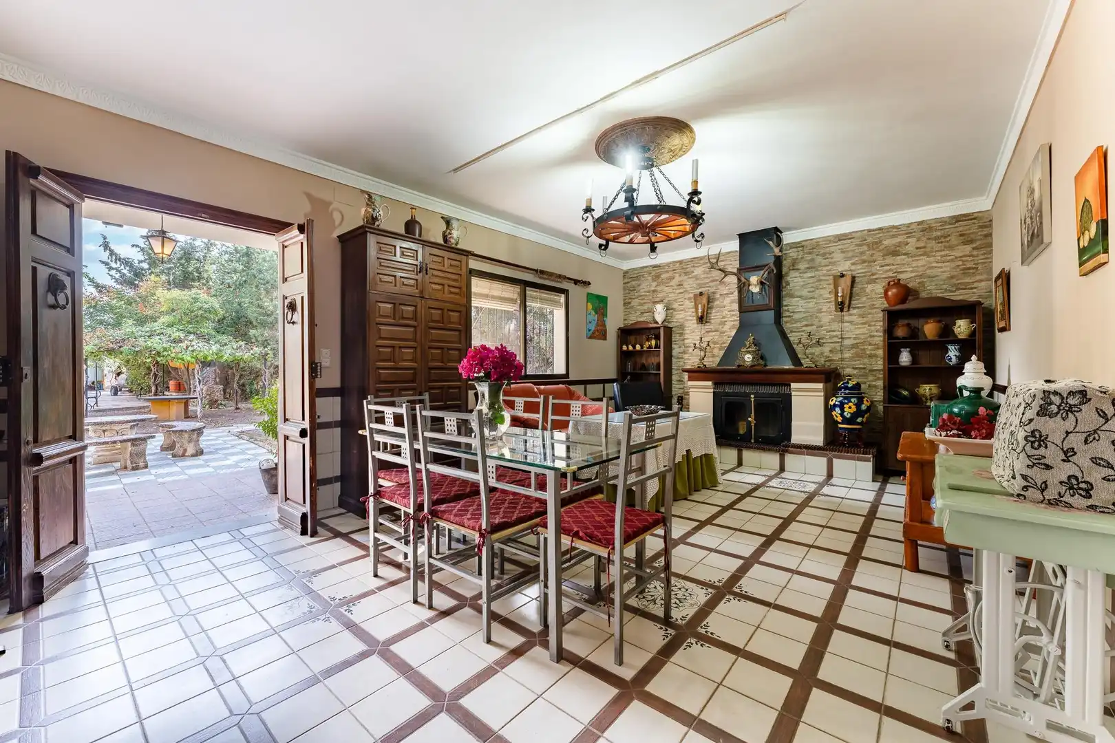 Comedor de Casa o chalet en venta en Antequera con Jardín privado y Piscina