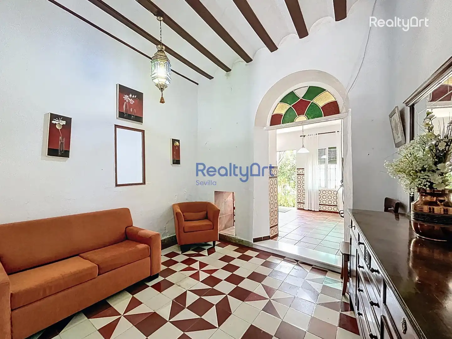Sala d'estar de Finca rústica en venda en Carrión de los Céspedes