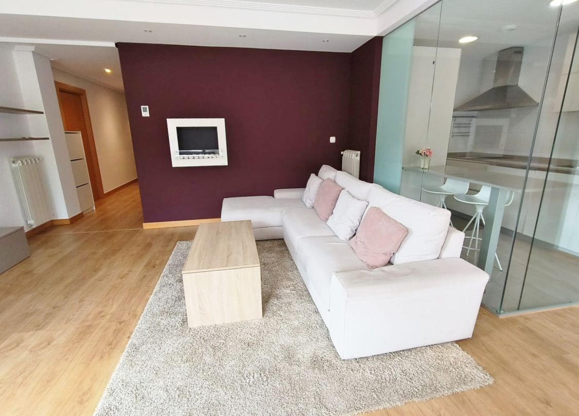 Living room of Flat to rent in Donostia - San Sebastián   with Heating, Storage room and Balcony