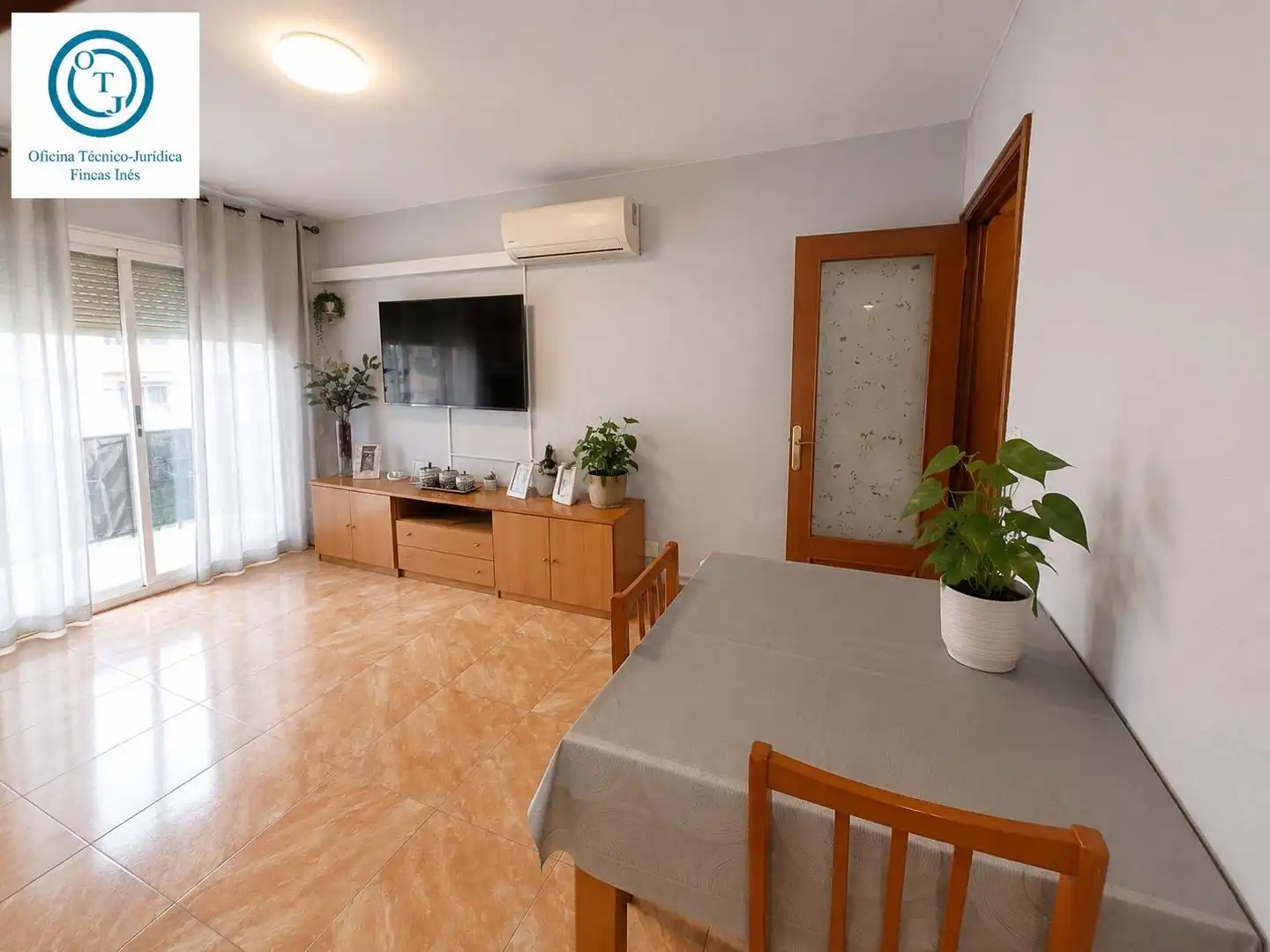 Wohnzimmer von Wohnung zum Verkauf in Mollet del Vallès mit Klimaanlage und Balkon