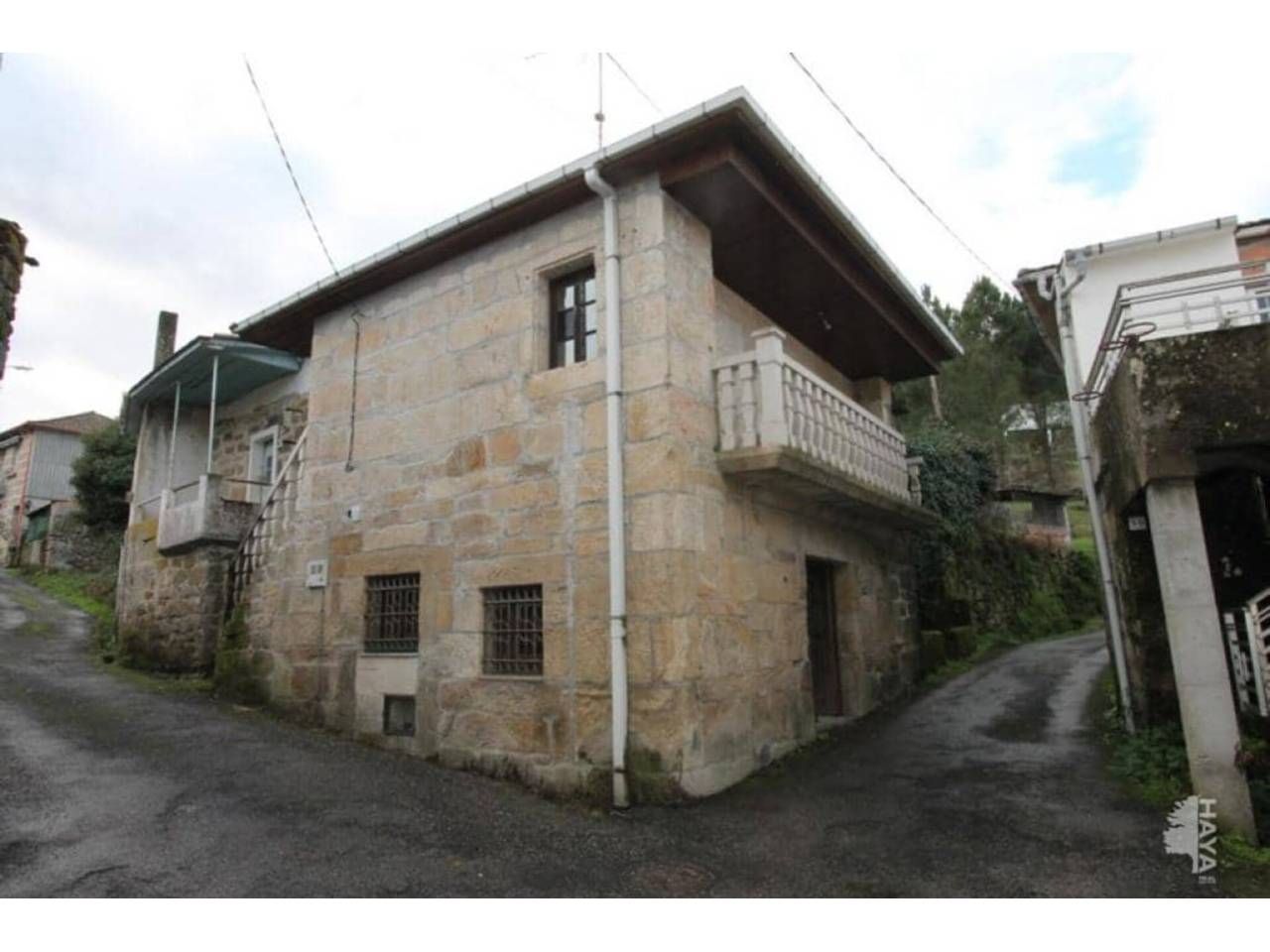 Vista exterior de Casa o xalet en venda en Punxín amb Jardí privat