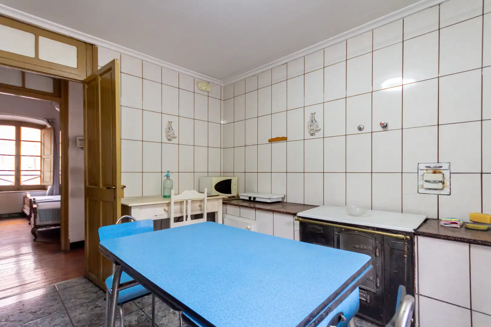Küche von Wohnung zum Verkauf in Mieres (Asturias) mit Heizung, Parkett und Möbliert