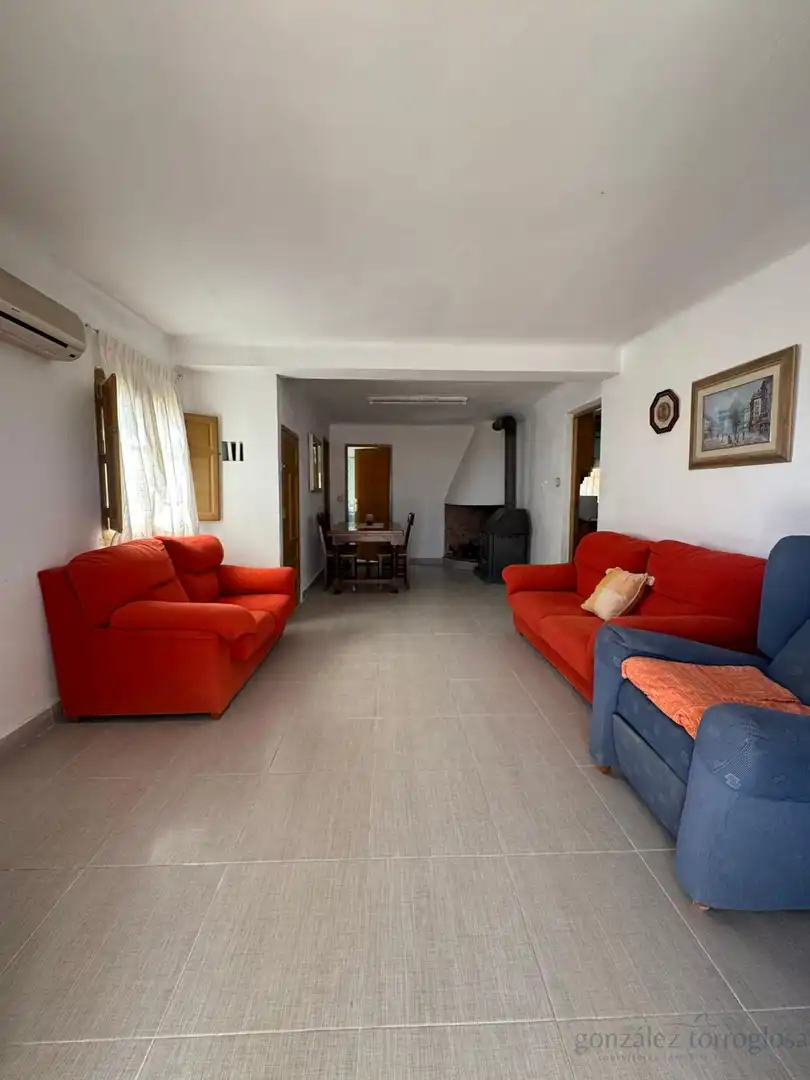 Living room of Houses for sale in Lorca  with Terrace and Furnished