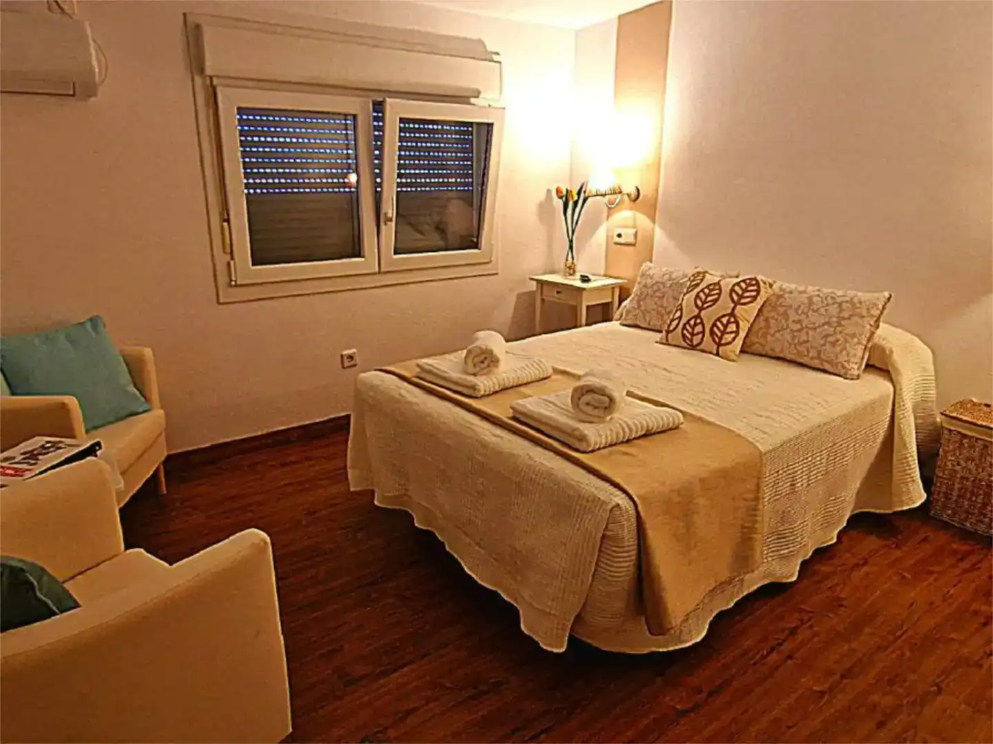 Bedroom of Lofts for rent in Conil de la Frontera  with Air Conditioner, Parquet flooring and Furnished