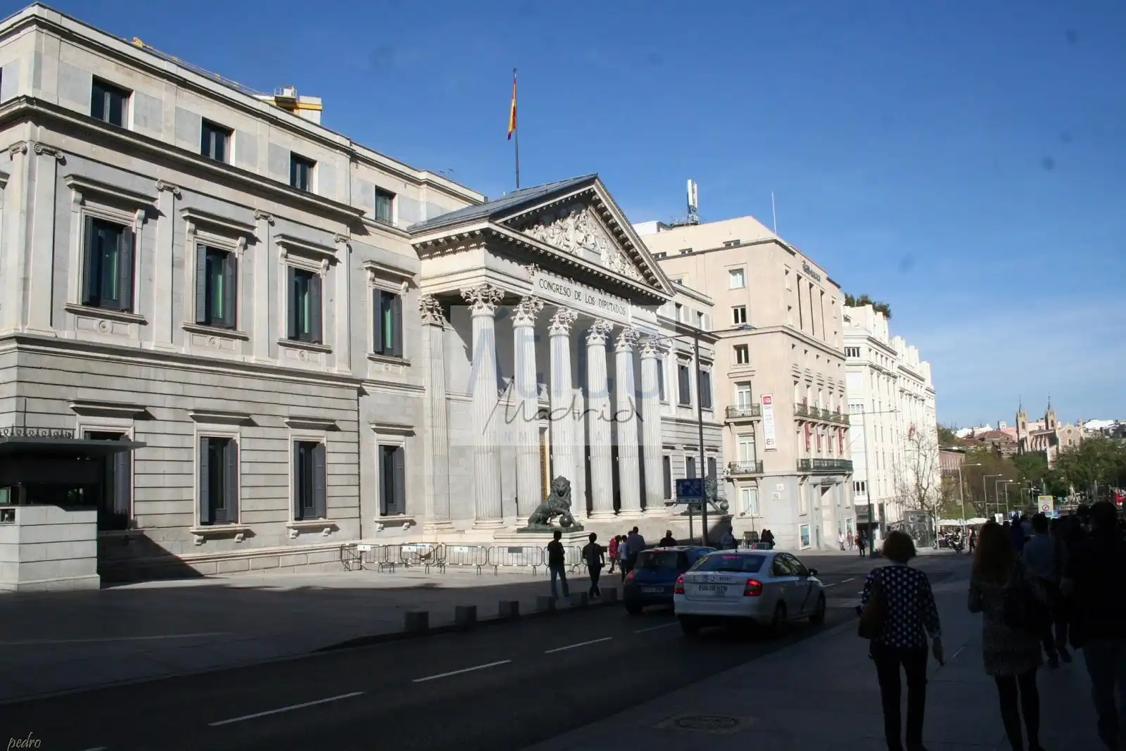Vista exterior de Oficina de alquiler en Madrid con Aire acondicionado