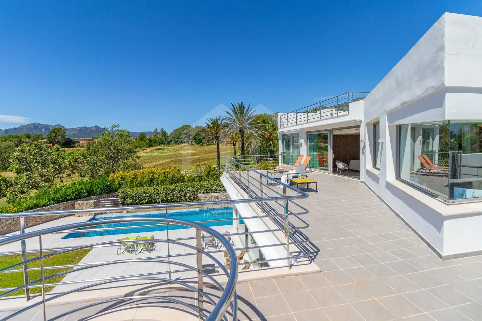 Terraza de Casa o chalet en venta en Mont-roig del Camp con Aire acondicionado, Calefacción y Jardín privado