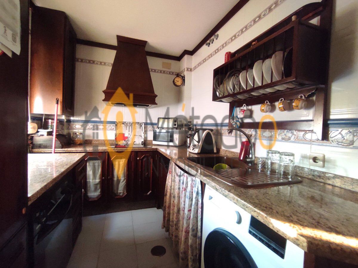Kitchen of Flat for sale in Brenes  with Air Conditioner