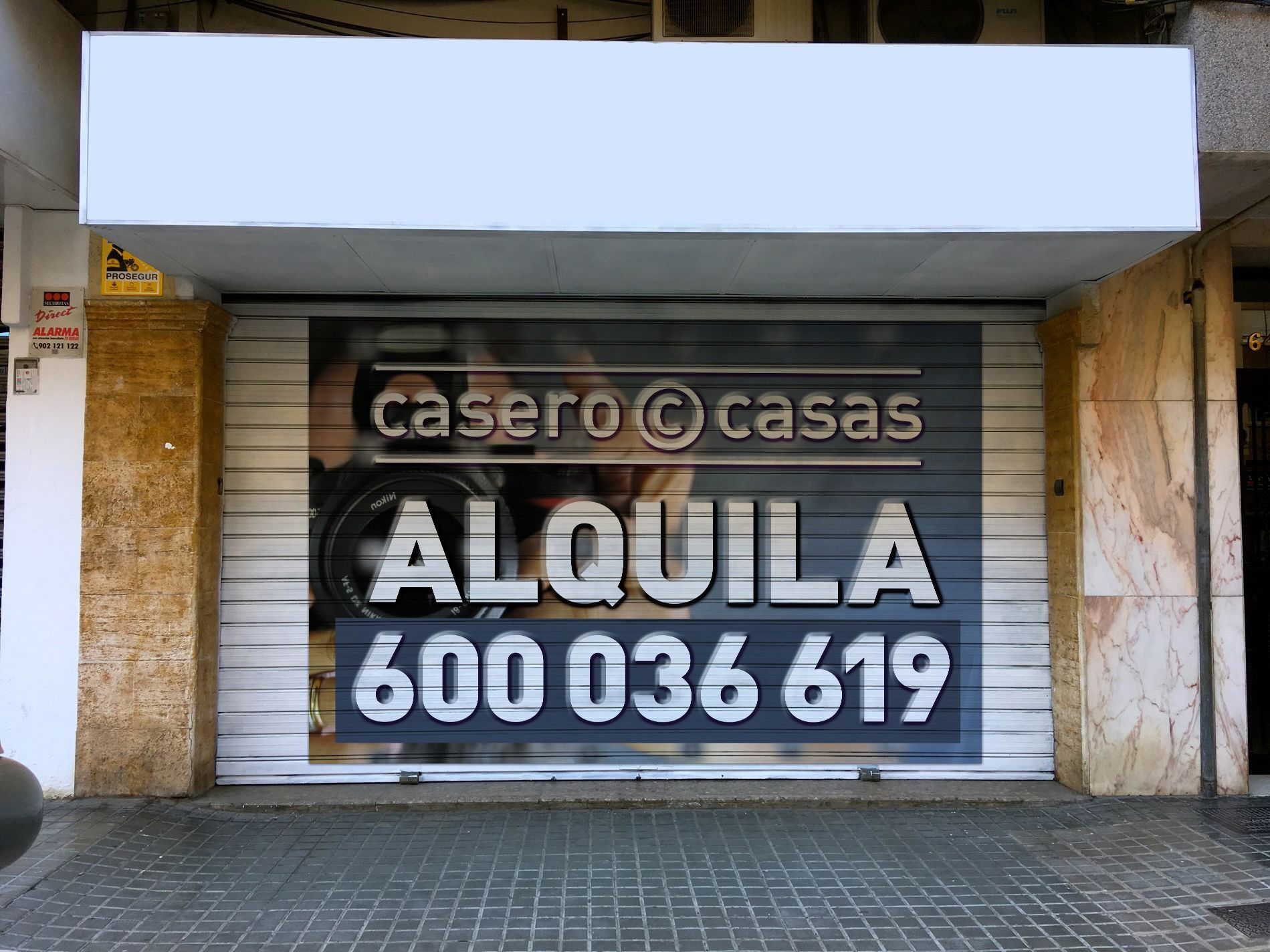 Premises to rent in  Valencia Capital  with Air Conditioner and Alarm