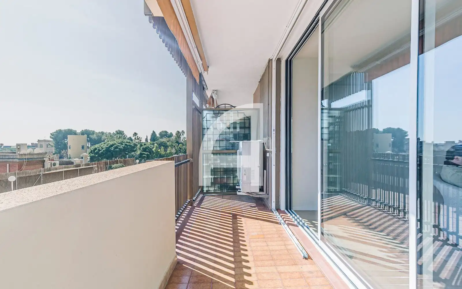 Balcony of Flat for sale in Barcelona  with Air Conditioner, Heating and Parquet flooring