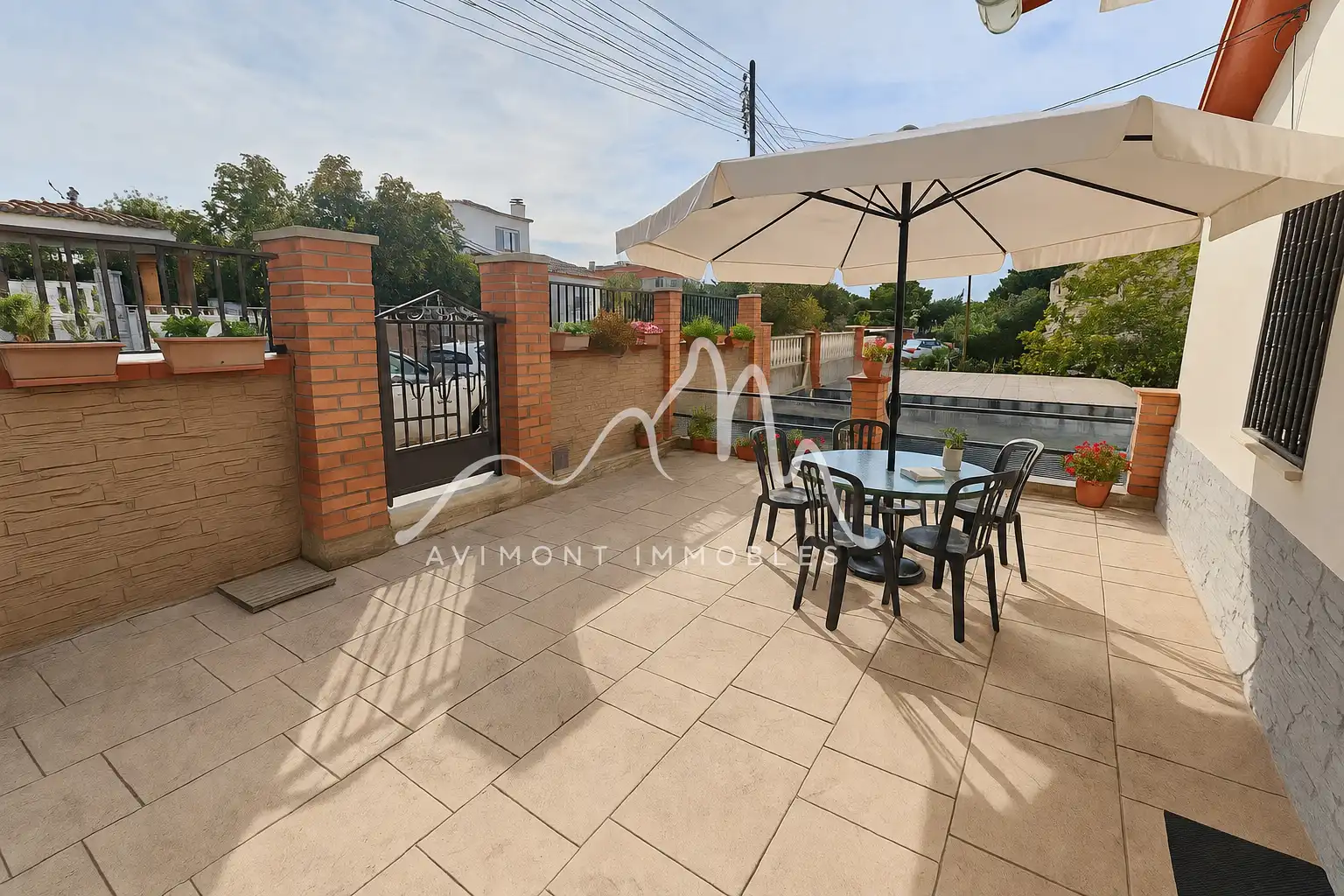 Terraza de Casa o chalet en venta en Piera con Aire acondicionado, Calefacción y Jardín privado