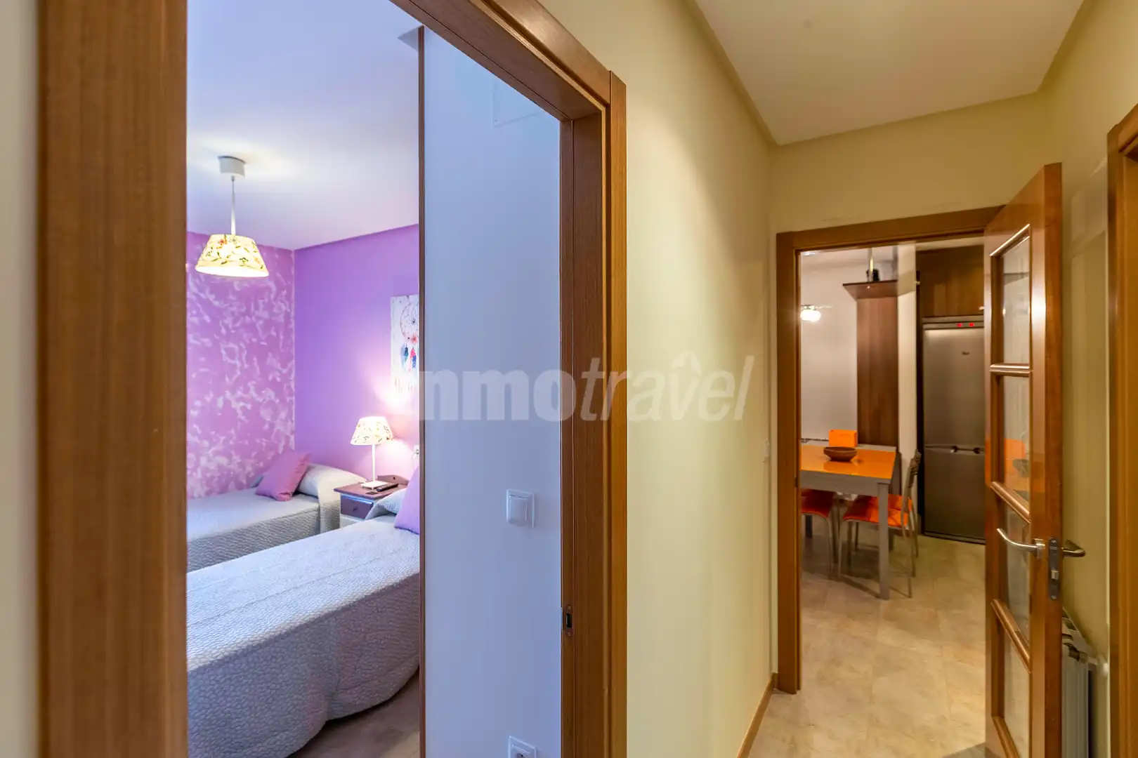 Habitación de Apartamento de alquiler en Sanxenxo con Terraza, Amueblado y Horno