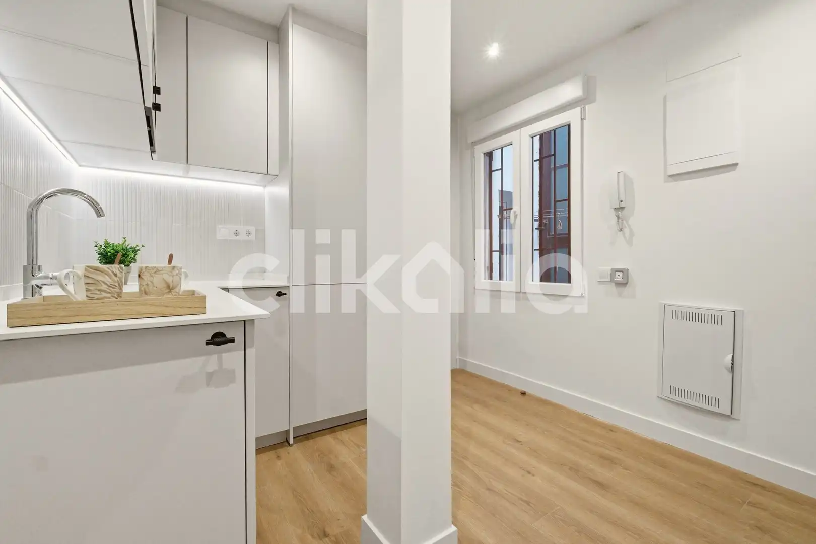 Küche von Wohnung zum Verkauf in Madrid mit Klimaanlage, Heizung und Terrasse