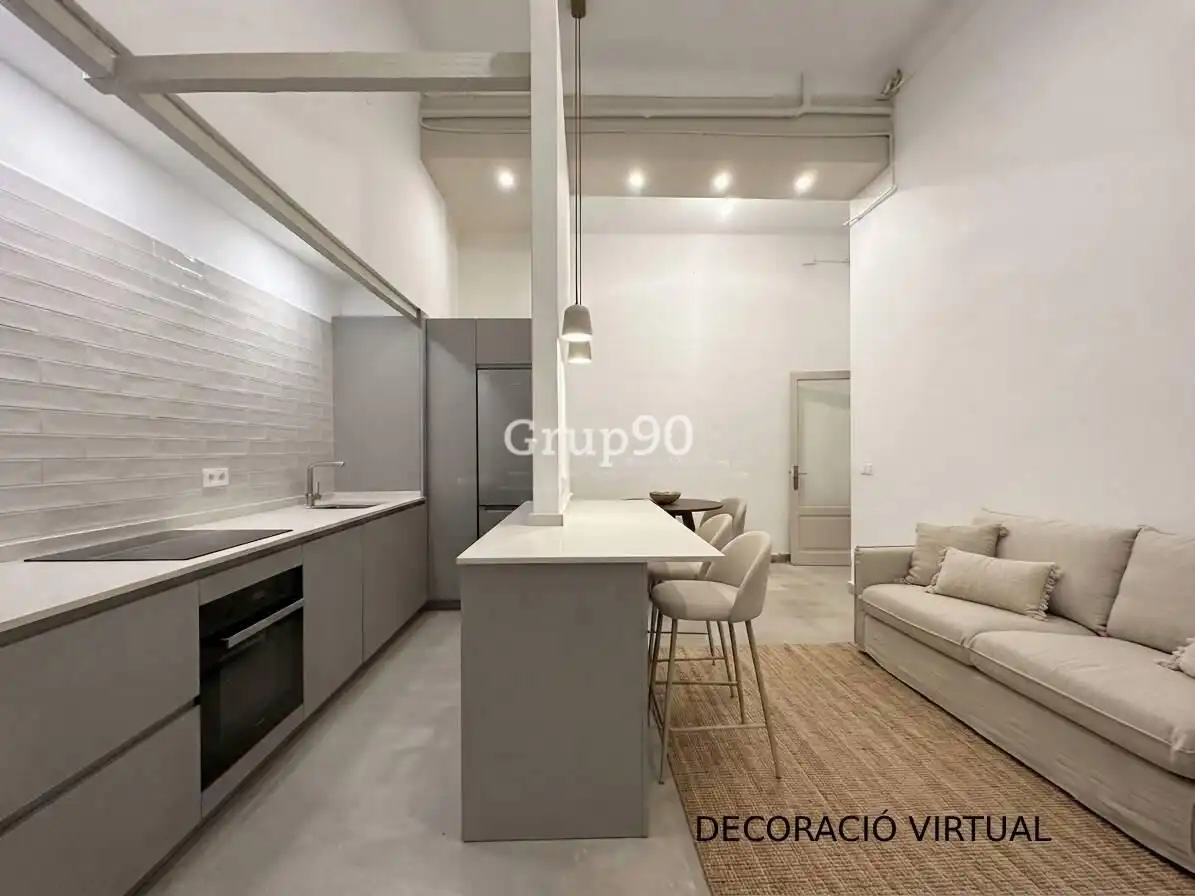 Küche von Erdgeschoss zum Verkauf in Lleida mit Balkon