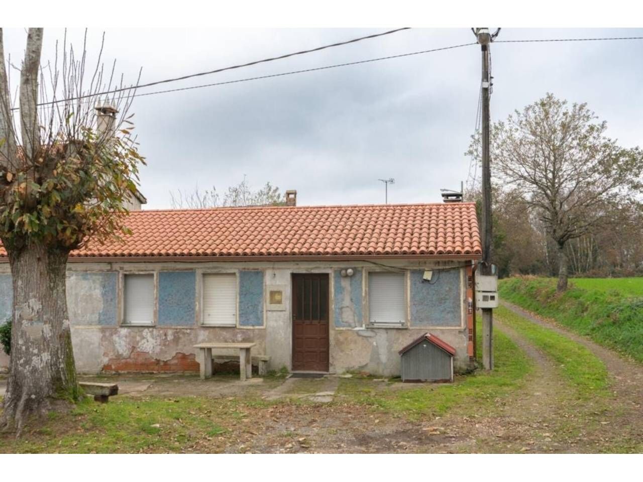 Vista exterior de Casa o chalet en venta en Sobrado (A Coruña) con Jardín privado