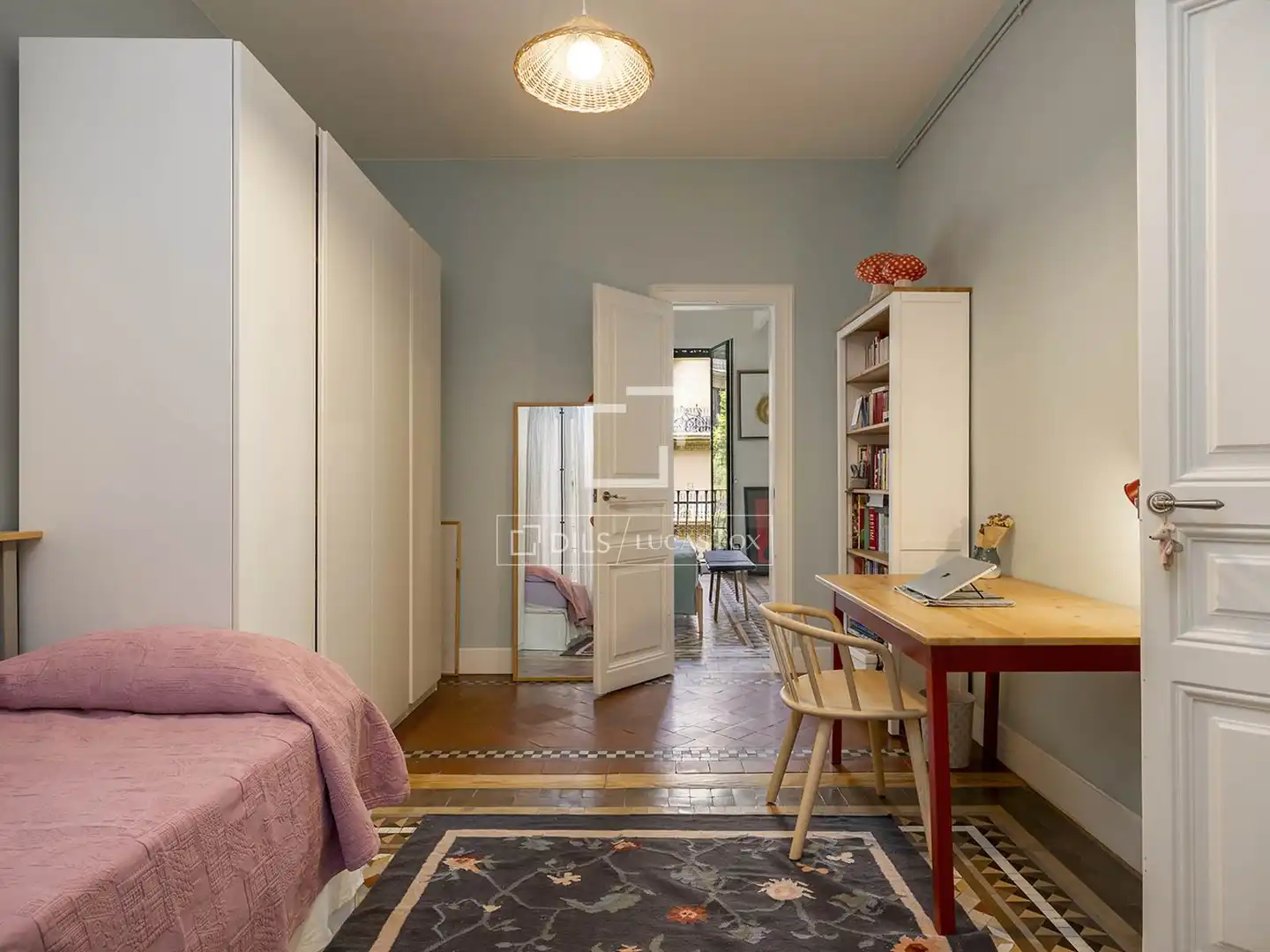 Habitación de Piso de alquiler en Barcelona con Aire acondicionado, Calefacción y Amueblado