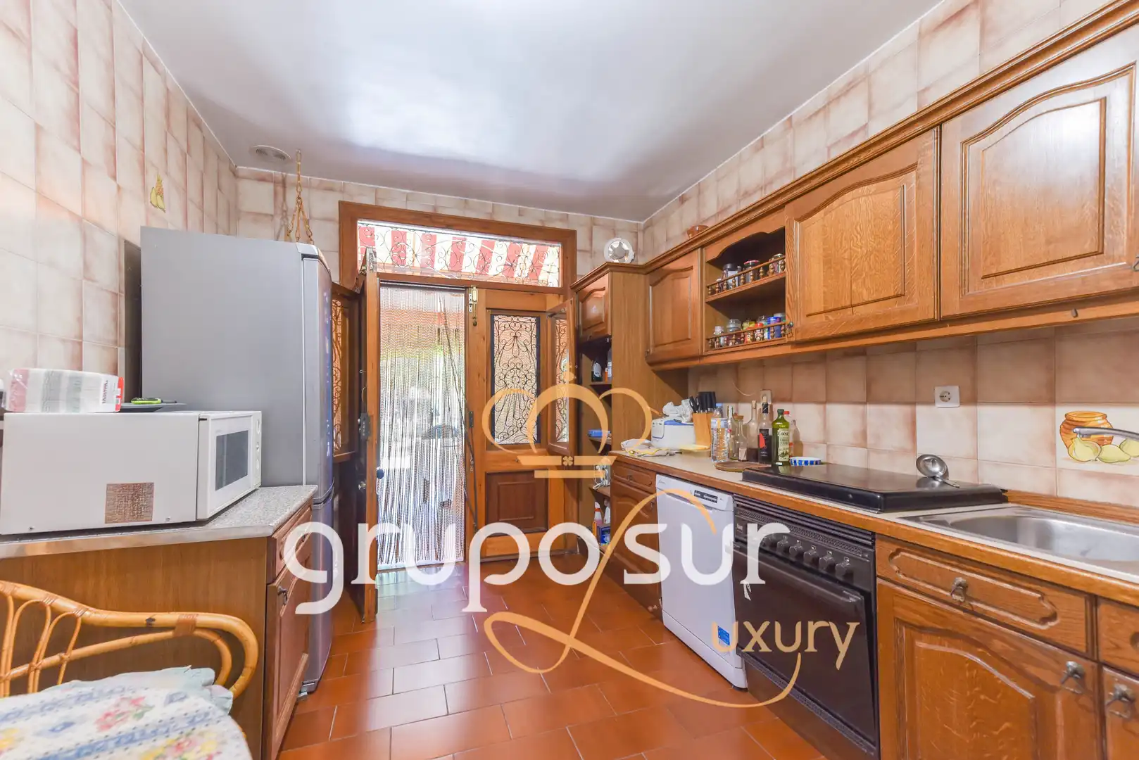 Cocina de Casa o chalet en venta en Trigueros del Valle con Calefacción, Jardín privado y Terraza