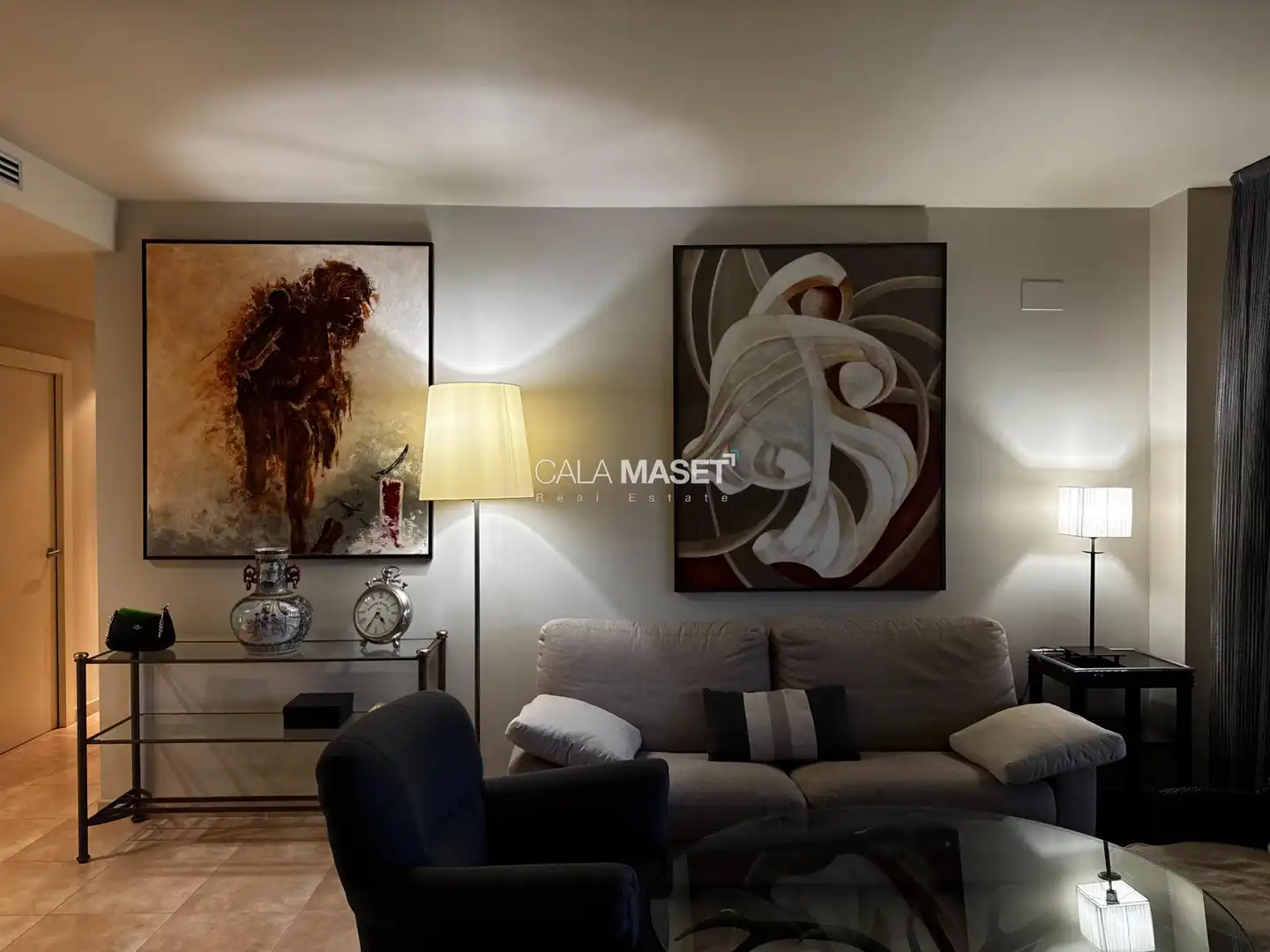 Living room of Attic for sale in Sant Feliu de Guíxols  with Heating, Terrace and Swimming Pool