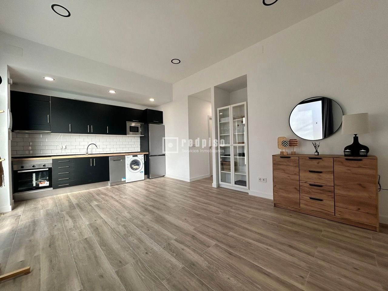 Sala d'estar de Pis en venda en  Madrid Capital amb Calefacció i Terrassa