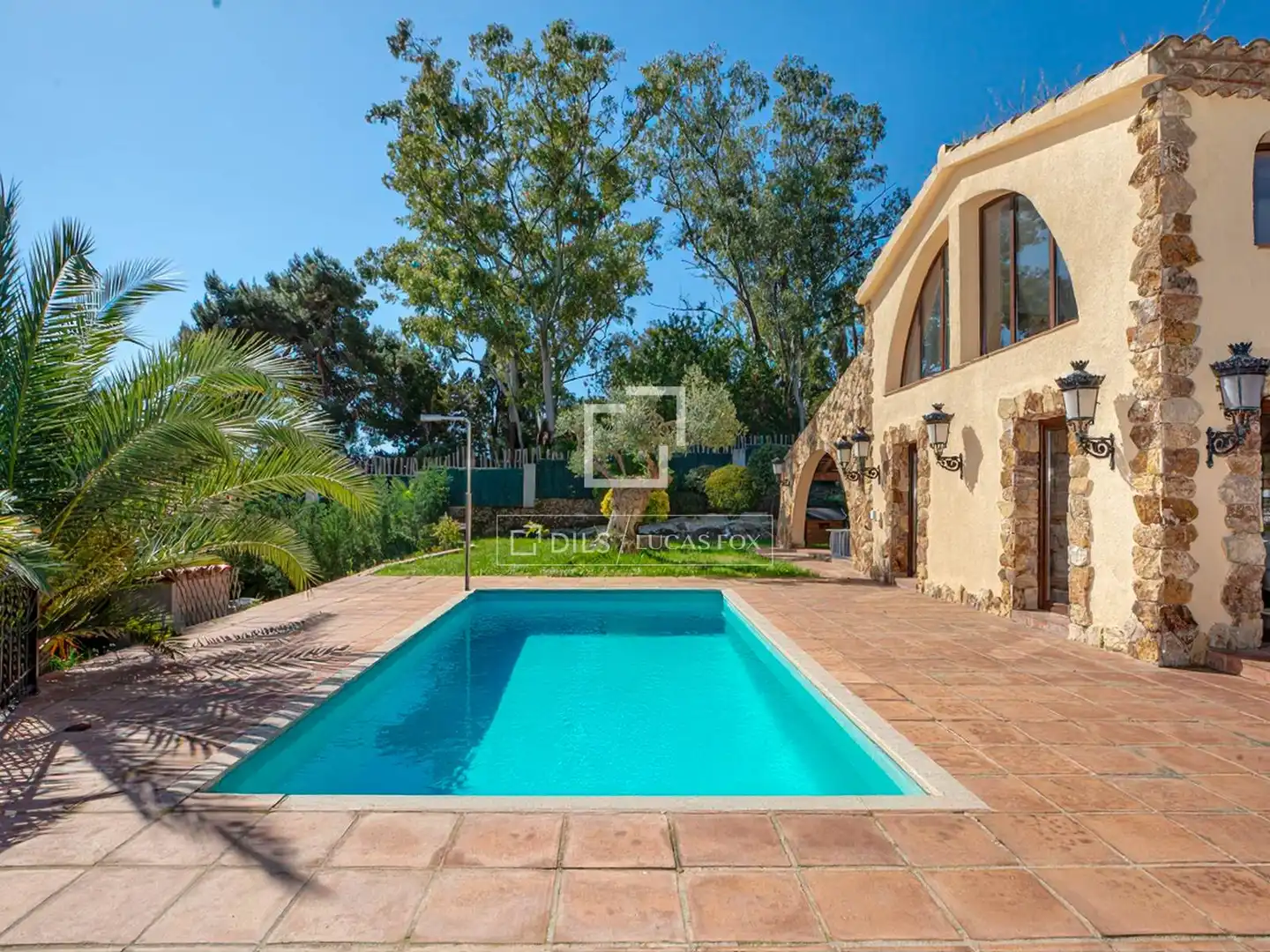 Piscina de Casa o chalet en venta en Blanes con Aire acondicionado, Calefacción y Jardín privado