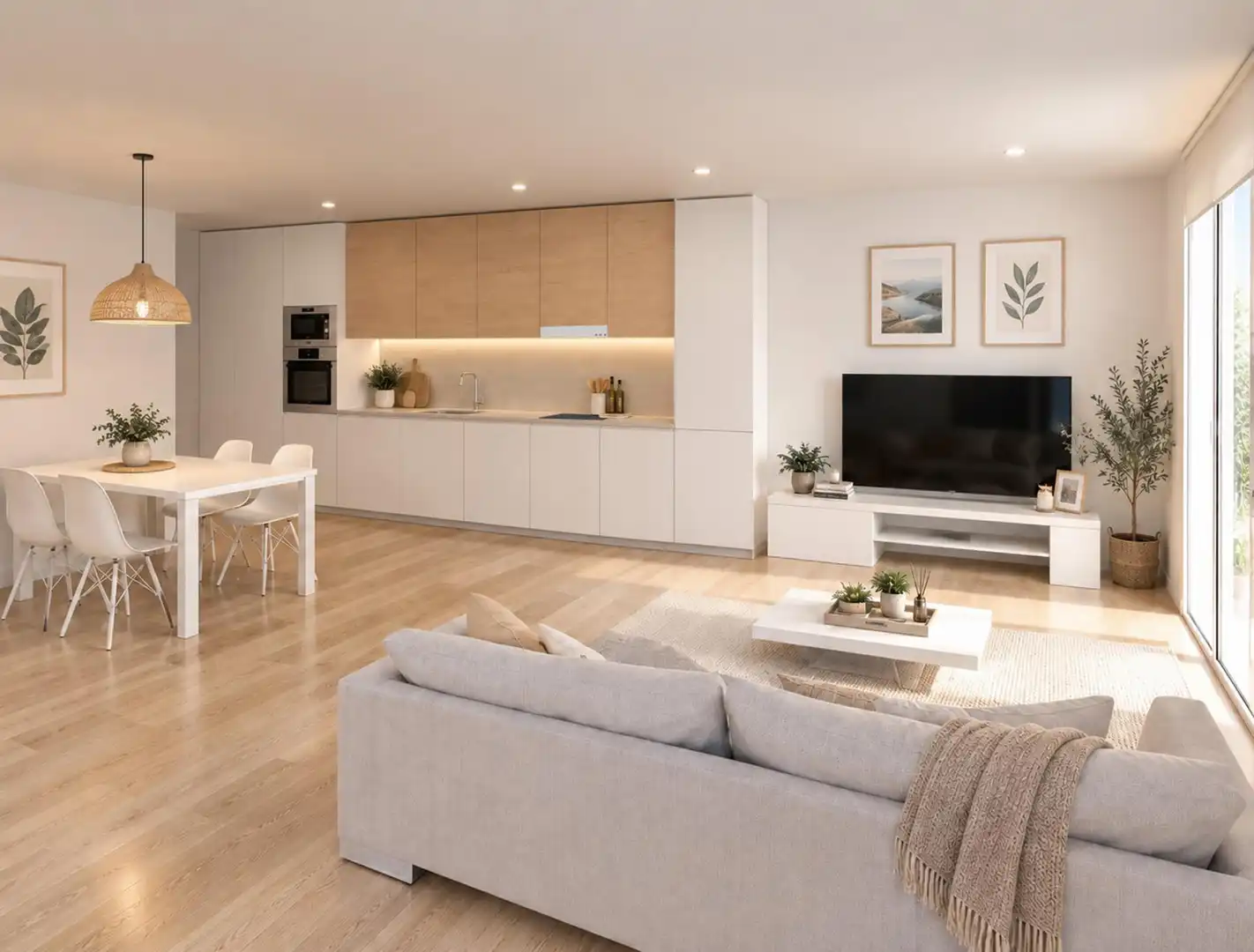 Sala d'estar de Dúplex en venda en Les Roquetes