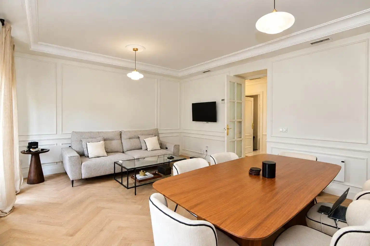 Living room of Flat for sale in Retiro