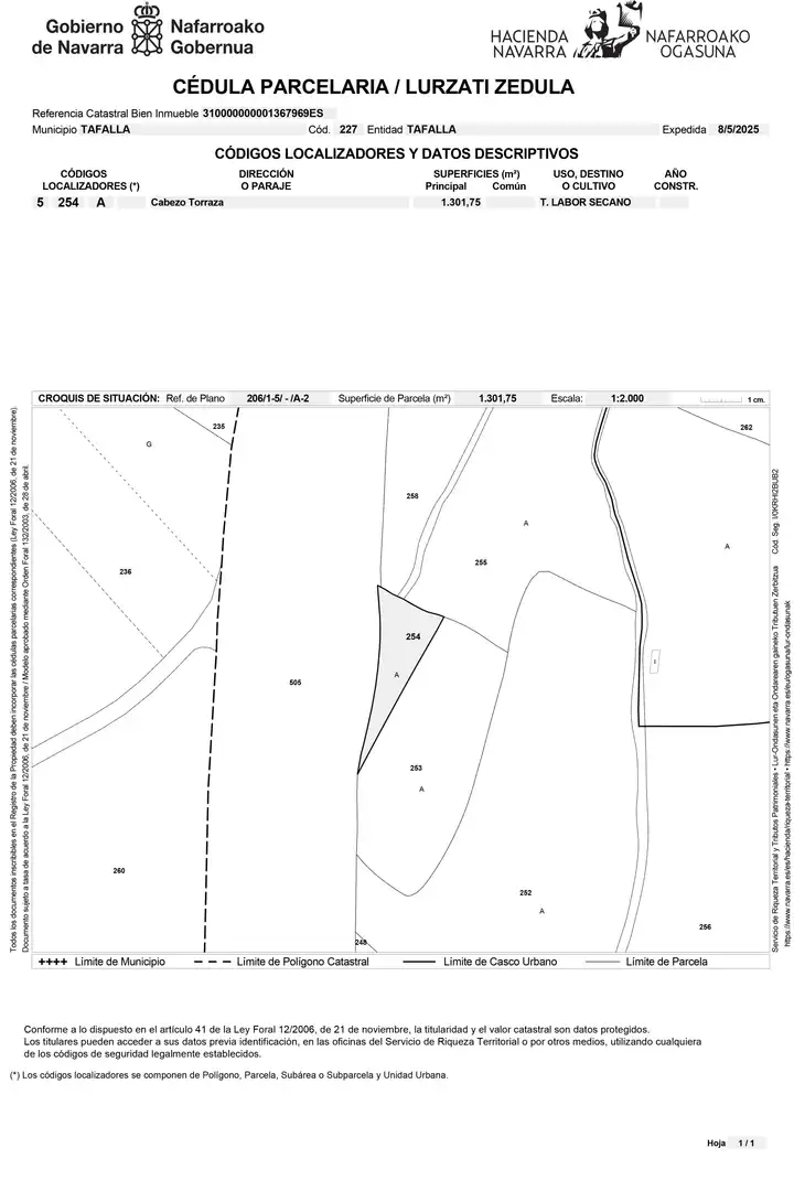 Rural land for sale in Tafalla - CARRETERA MADRID, imagen 40