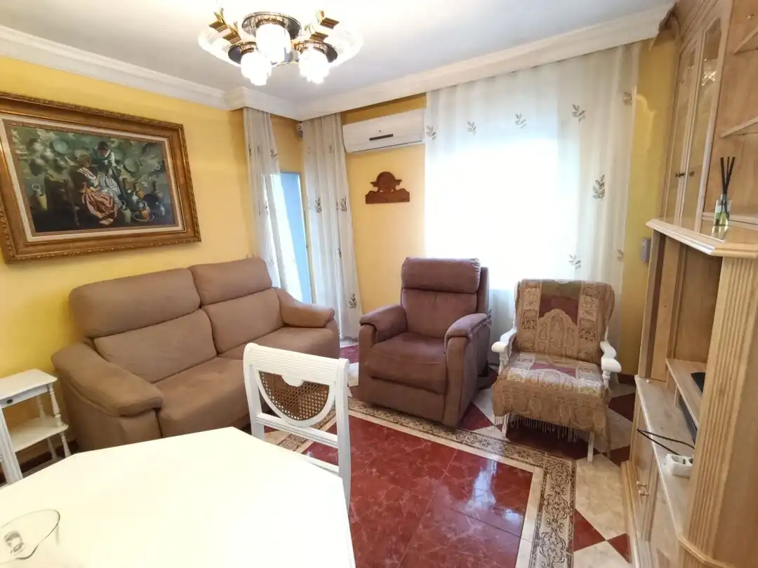 Living room of Flat for sale in Alcorcón  with Air Conditioner, Heating and Terrace