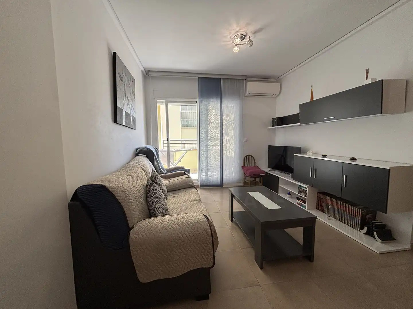 Living room of Flat for sale in Dénia  with Air Conditioner, Heating and Terrace