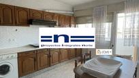 Kitchen of Flat for sale in Lugo Capital  with Terrace, Storage room and Furnished
