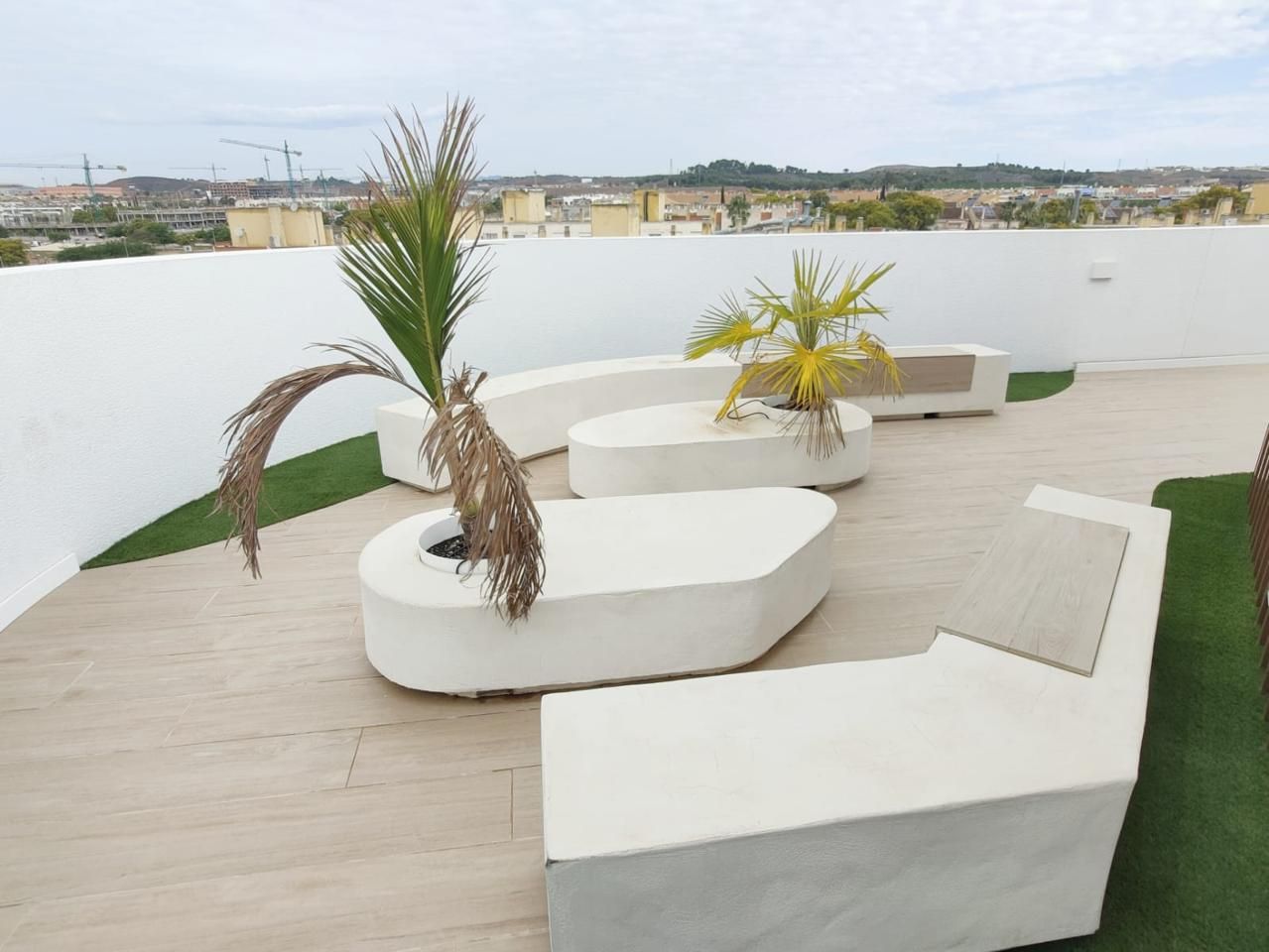 Terrace of Study to rent in  Murcia Capital  with Air Conditioner, Terrace and Furnished