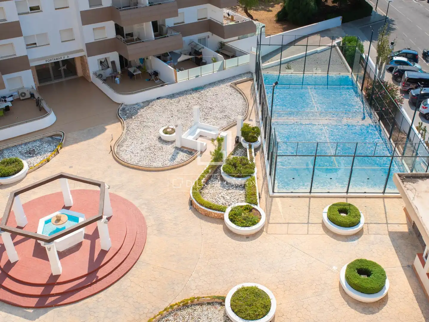 Swimming pool of Flat for sale in Eivissa  with Air Conditioner, Heating and Furnished